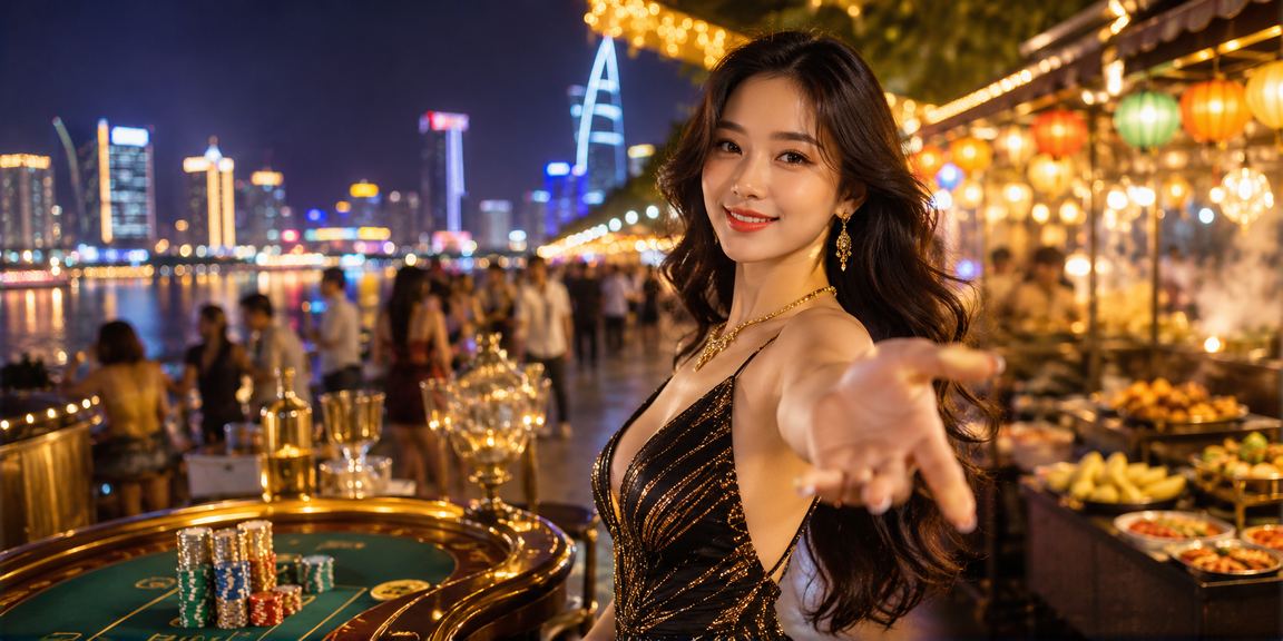Không khí giải trí xổ số sôi động tại chợ đêm TP. Hồ Chí Minh