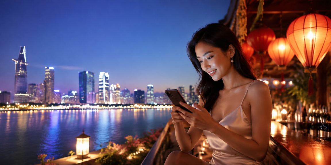 Cảnh giải trí cá cược và xổ số sôi nổi tại một điểm vui chơi Việt Nam